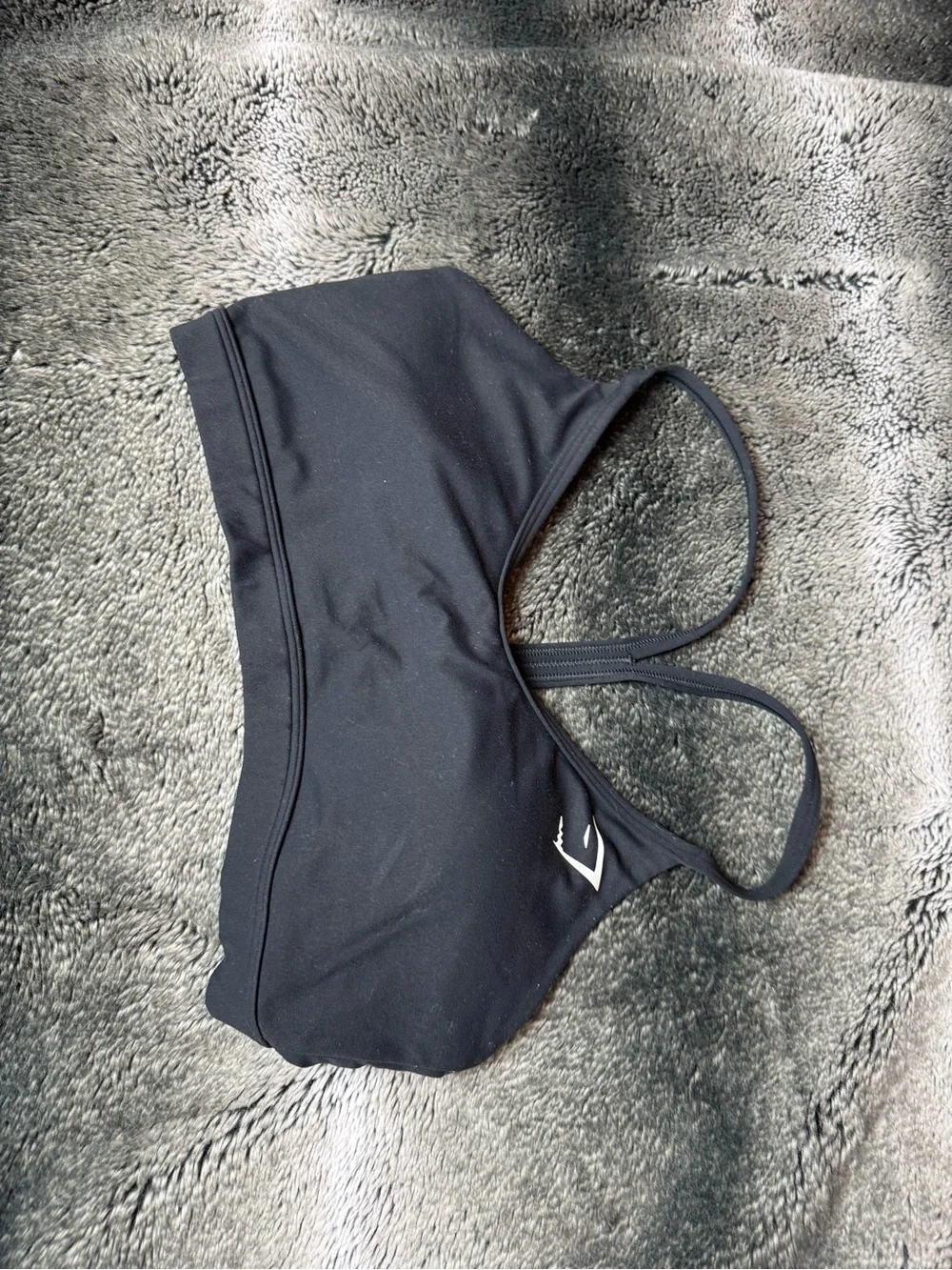 Gymshark Black Low-Impact Sports Bralette